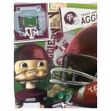 BR1 - Texas A&M Aggies BRXLZ Helmet, Puzzle & Water Bottle (Lot of 3)