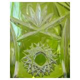 BR1 - Nachtmann Green Crystal Goblet