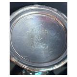 BR1 - Vintage Silver Plate Pitcher & Goblets (Lot of 6)