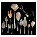 BR1 - Vintage Silverplate Serving Utensils (Lot of 11)