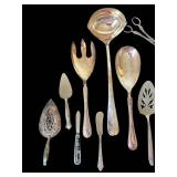 BR1 - Vintage Silverplate Serving Utensils (Lot of 11)