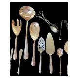 BR1 - Vintage Silverplate Serving Utensils (Lot of 11)