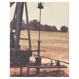 BR1 - Framed Oil Pumpjack Photographic Print