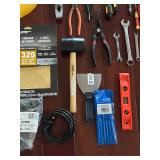 K - Stanley Folding Sawhorse & Assorted Tools Mixed Lot