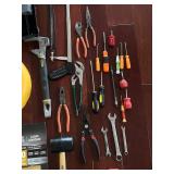 K - Stanley Folding Sawhorse & Assorted Tools Mixed Lot