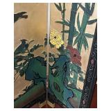 LR - Chinese 4-Panel Folding Screen 36 x 40 in