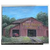 DR - Original Barn Painting on Canvas 16x20