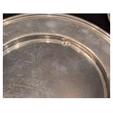 K - Sterling Silver Vintage 6-inch Dishes (Lot of 6)