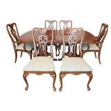 DR - Vintage American Drew 7-piece Dining Set