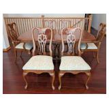 DR - Vintage American Drew 7-piece Dining Set
