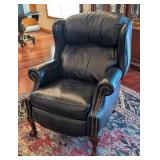 K - Vintage Bradington Young Leather Recliner
