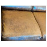 K - Brown Leather Sofa by Superb Creation Ltd.