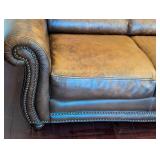 K - Brown Leather Sofa by Superb Creation Ltd.