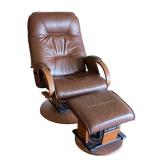 MB - Vintage Avantglide Chair & Ottoman Set