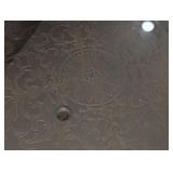 K - Round Glass Top Dining Table and 3 Chairs