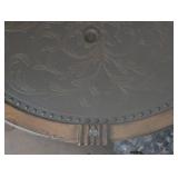 K - Round Glass Top Dining Table and 3 Chairs