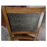 K - Round Glass Top Dining Table and 3 Chairs