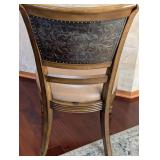 K - Round Glass Top Dining Table and 3 Chairs