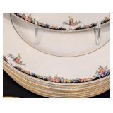 K - Vintage Wedgwood Osborne Bone China Dinnerware Service for 12
