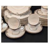 K - Vintage Wedgwood Osborne Bone China Dinnerware Service for 12