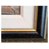 BR - W. McFarlin Framed Painting
