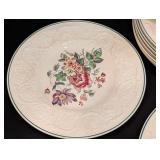 K - Vintage Wedgwood Patrician 9" Dishes (Lot of 11)