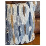 K - Set of Three Decorative Down Filled Accent Pillows