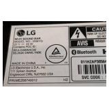 K - LG SN8YG Sound Bar and Wireless Subwoofer - No Remote
