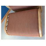 SR - Braxton Culler Rattan Rocker & Ottoman Set