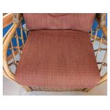 SR - Braxton Culler Rattan Rocker & Ottoman Set