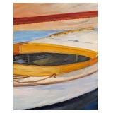 BR - Signed W. McFarlin 2019 Framed Sailing Painting