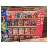 K - Mixed Brand 500 Piece Puzzle Lot of 8