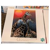 K - Mixed Brand 500 Piece Puzzle Lot of 8