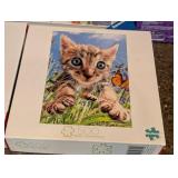 K - Mixed Brand 500 Piece Puzzle Lot of 8