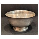 K - Vintage P. Revere Reproduction Sterling Silver Bowl 387