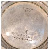 K - Vintage P. Revere Reproduction Sterling Silver Bowl 387