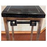 K - Vintage Decorative Wood Accent Table