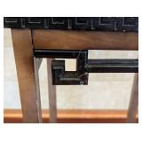 K - Vintage Decorative Wood Accent Table
