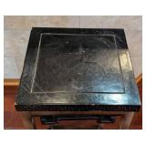 K - Vintage Decorative Wood Accent Table
