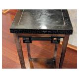 K - Vintage Decorative Wood Accent Table