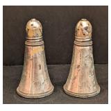K - Vintage Gorham Sterling Silver Weighted Salt & Pepper Shakers