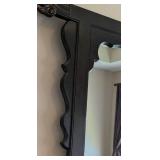 MB - Vintage Century Chin Hua Asian Chinoiserie Wood Wall Mirror