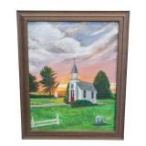 ML - W. Mc.Farlin Framed Painting