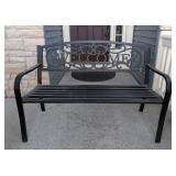 FP - Metal Patio Bench