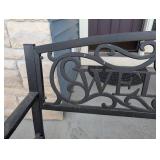 FP - Metal Patio Bench