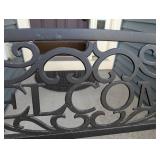 FP - Metal Patio Bench