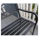 FP - Metal Patio Bench