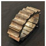 K - Vintage Mexican Taxco Sterling Silver Bracelet Antonio Pineda Style