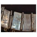 K - Vintage Mexican Taxco Sterling Silver Bracelet Antonio Pineda Style