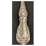 K - Pair of Sterling Silver Serving Spoons